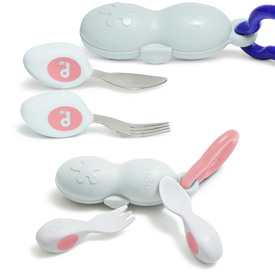 doddl baby & toddler cutlery + travel case