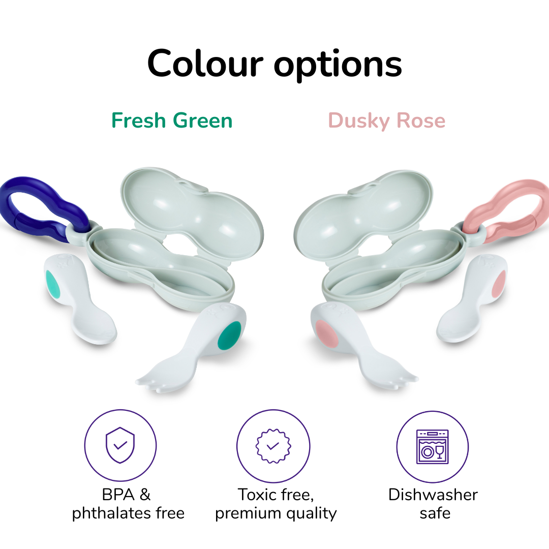 doddl baby cutlery set & case