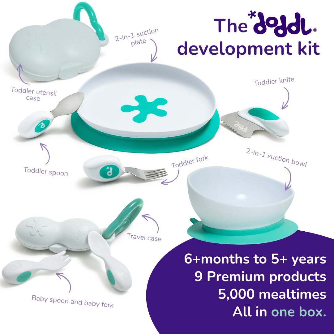 doddl baby to toddler mealtime development kit
