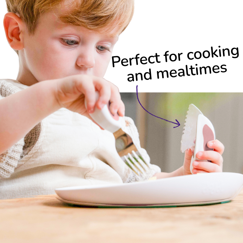 doddl children's cutlery set and case bundle