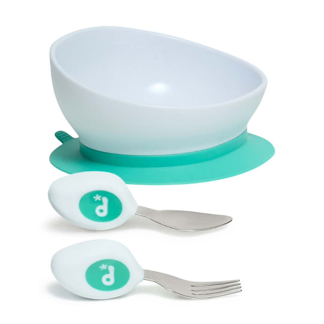 doddl toddler cutlery & 2-in-1 suction bowl