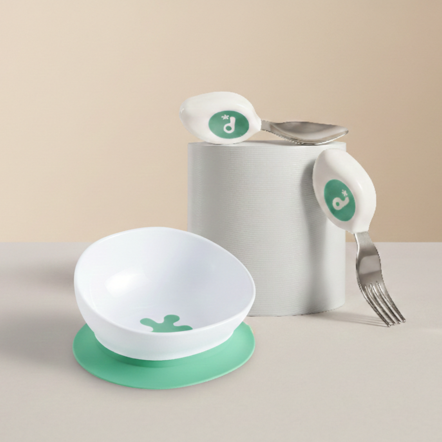 doddl bowl and 2 piece set in aqua