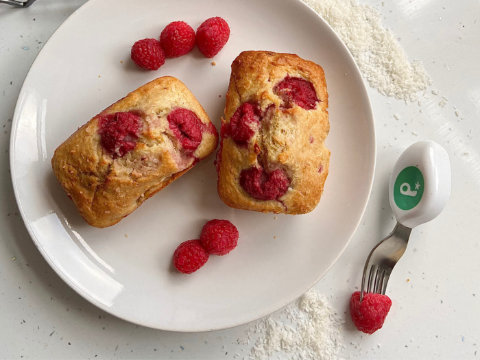 raspberry and coconut mini loaves|doddl knife - raspberry and coconut mini loaves recipe