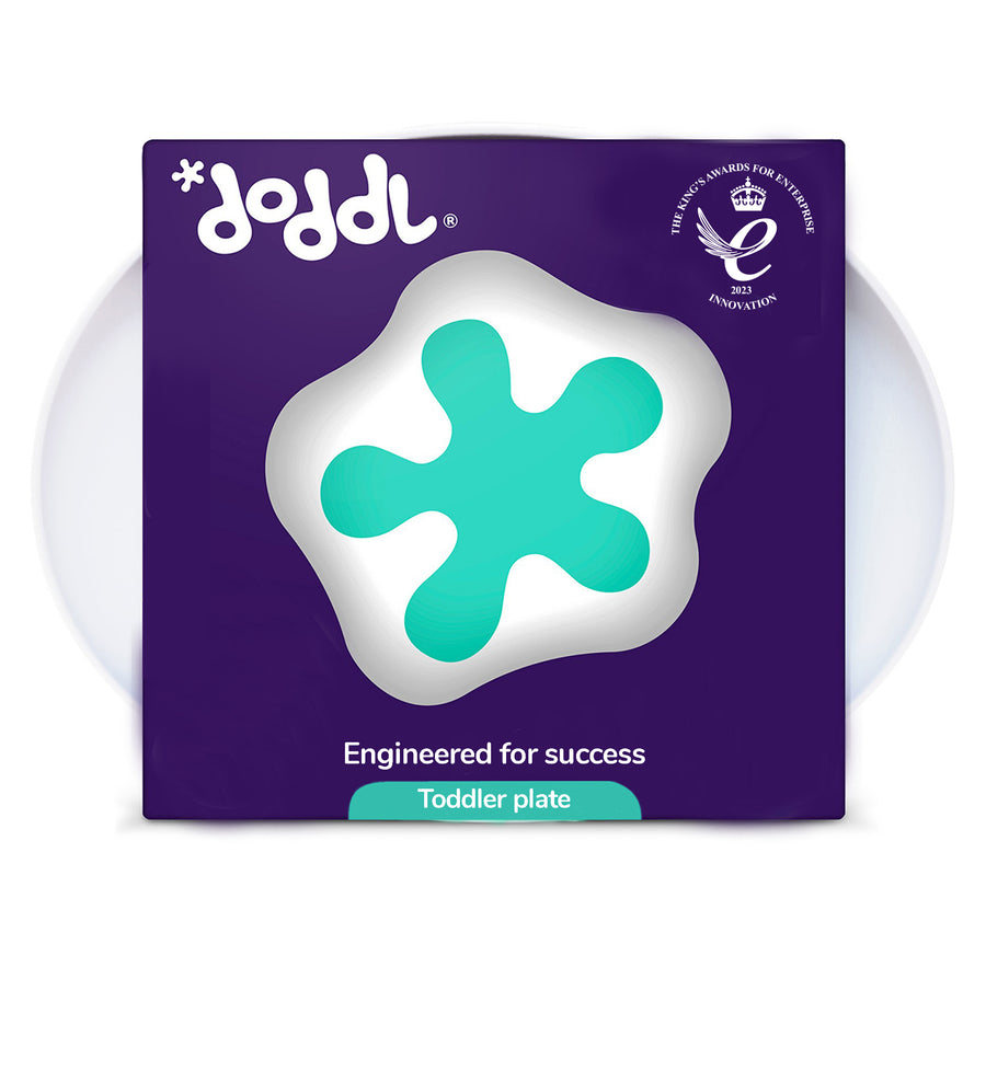 doddl toddler plate in its packaging