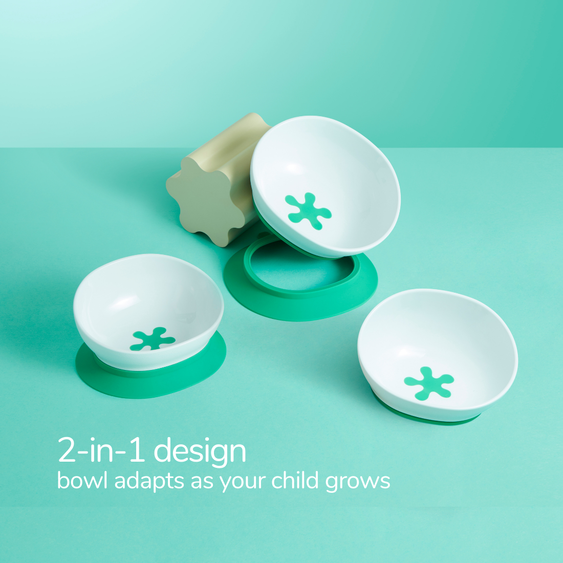 Baby 2-in-1 suction bowl