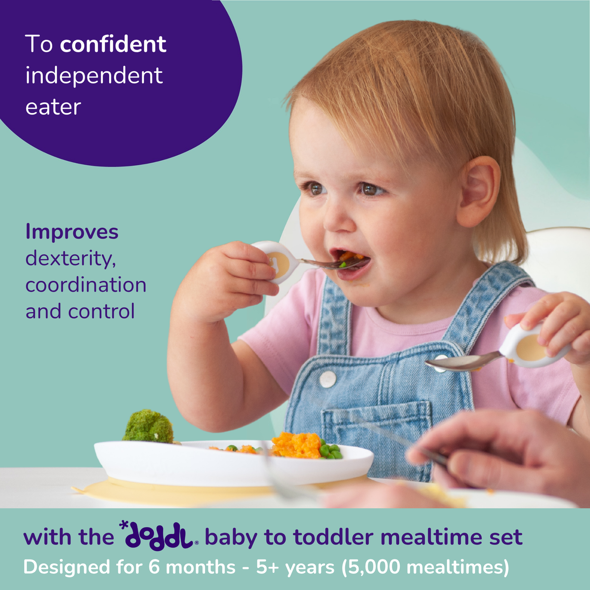 doddl baby to toddler mealtime development kit