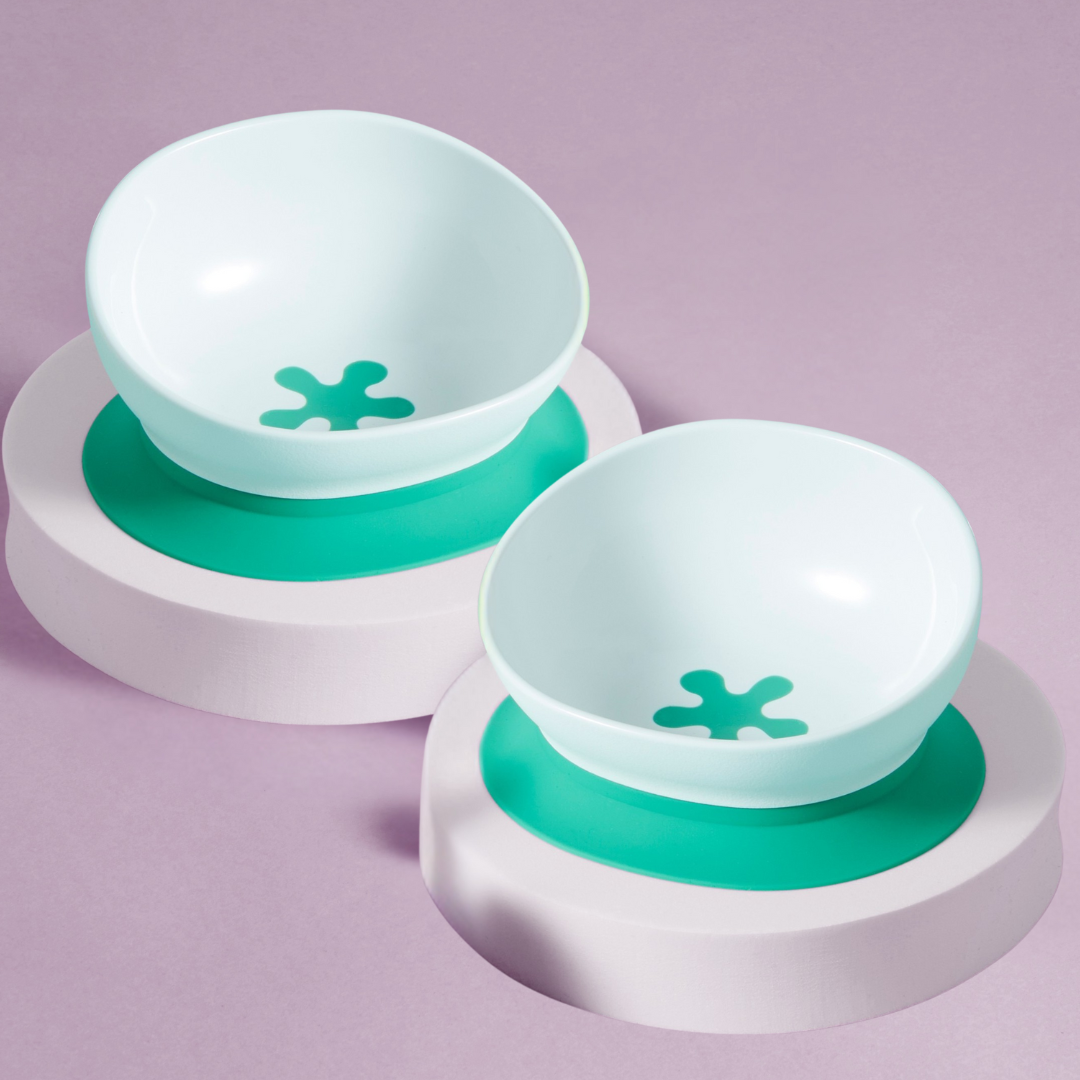 doddl 2-in-1 suction bowl 2-pack