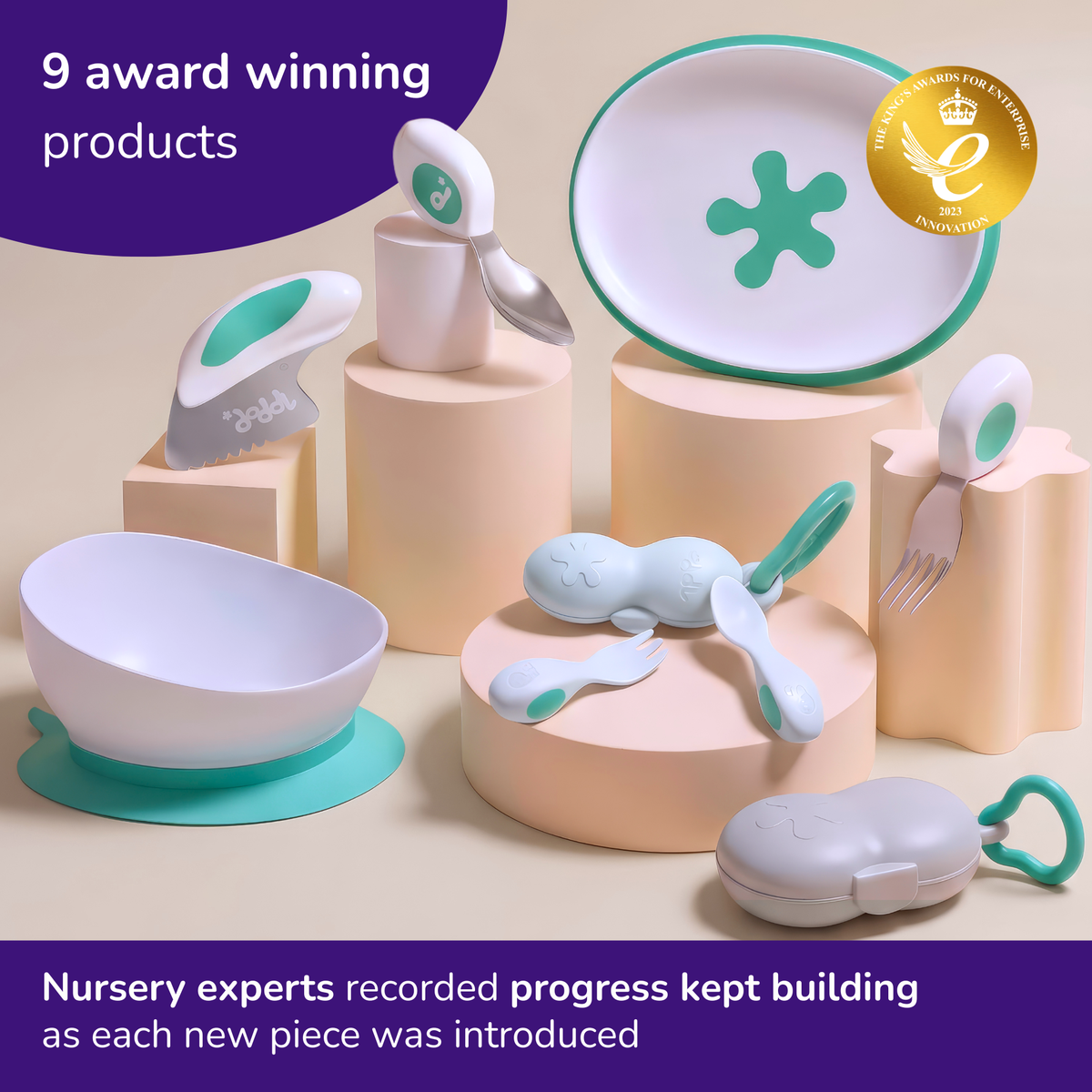 doddl baby to toddler mealtime development kit