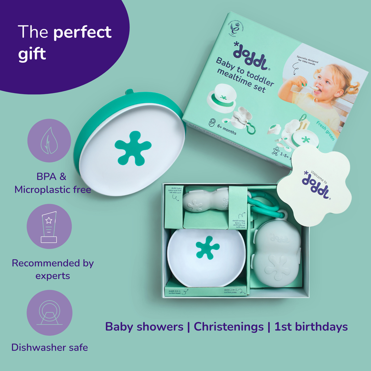 doddl baby to toddler mealtime development kit