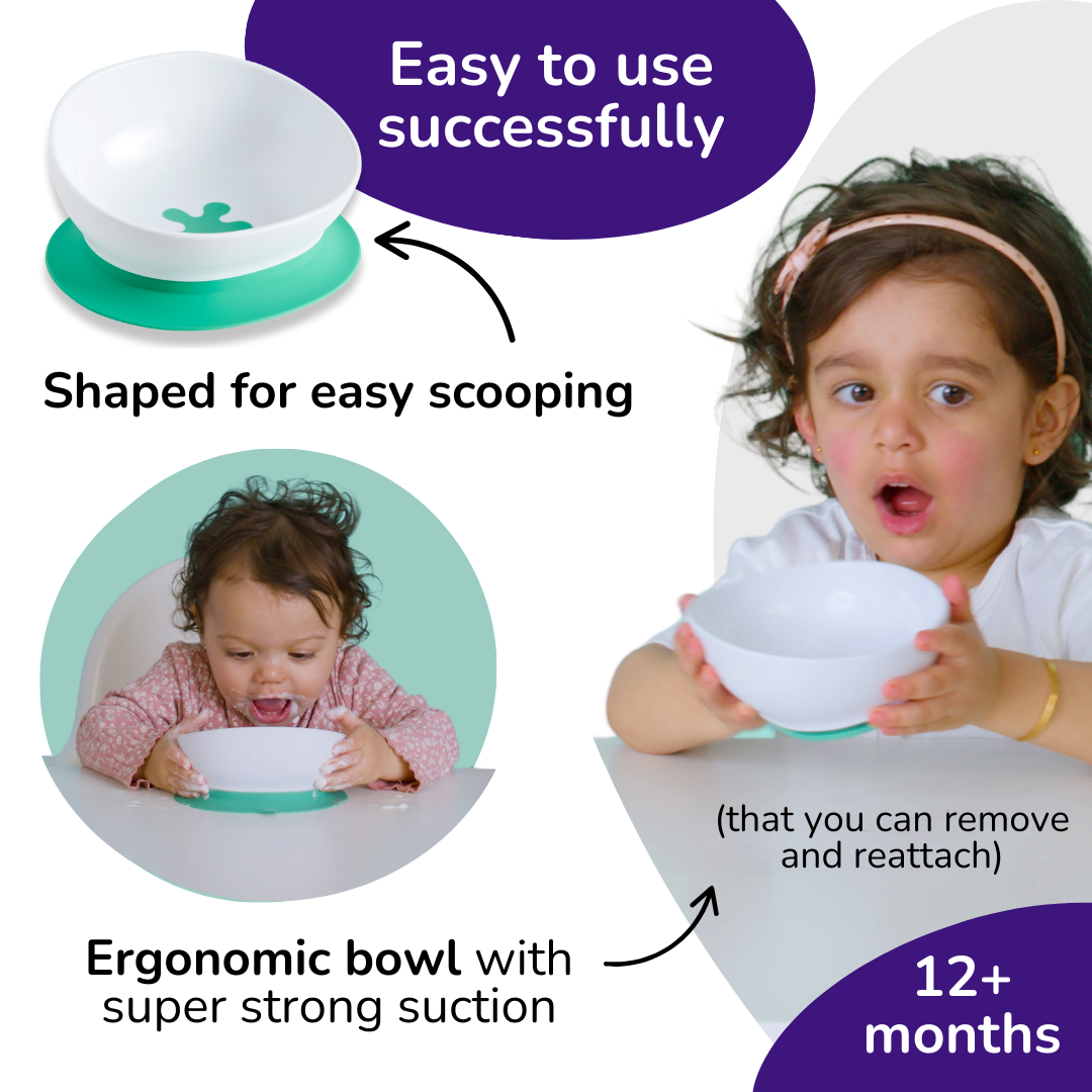Baby suction bowl