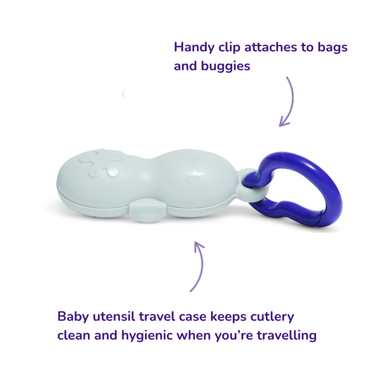 doddl baby utensil set & case