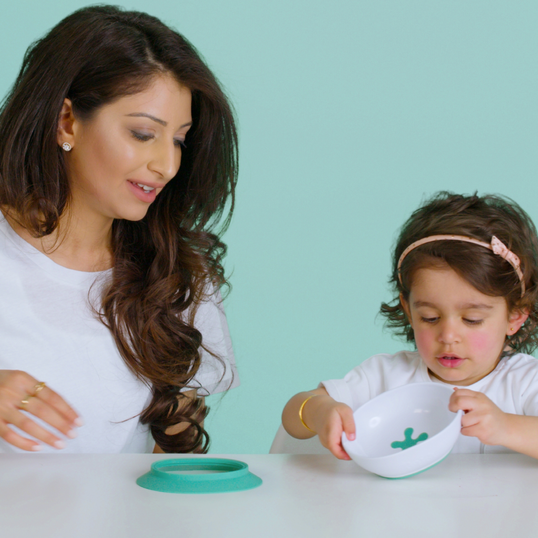 doddl toddler utensils & 2-in-1 suction bowl
