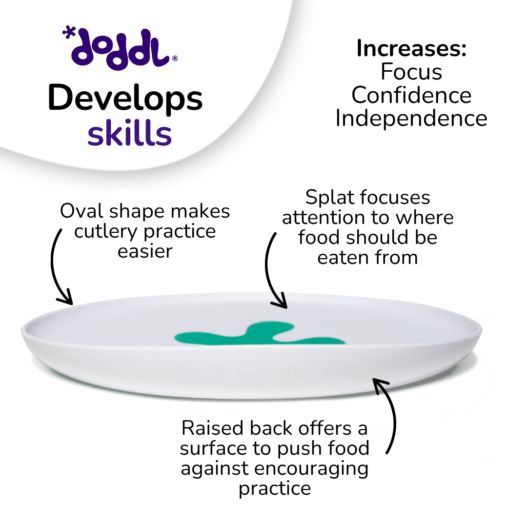 doddl plate & 2-in-1 suction bowl bundle