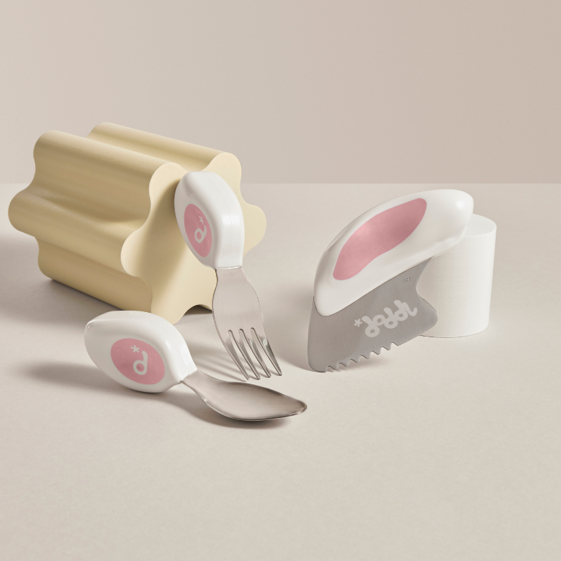 doddl toddler spoon, fork & knife cutlery set