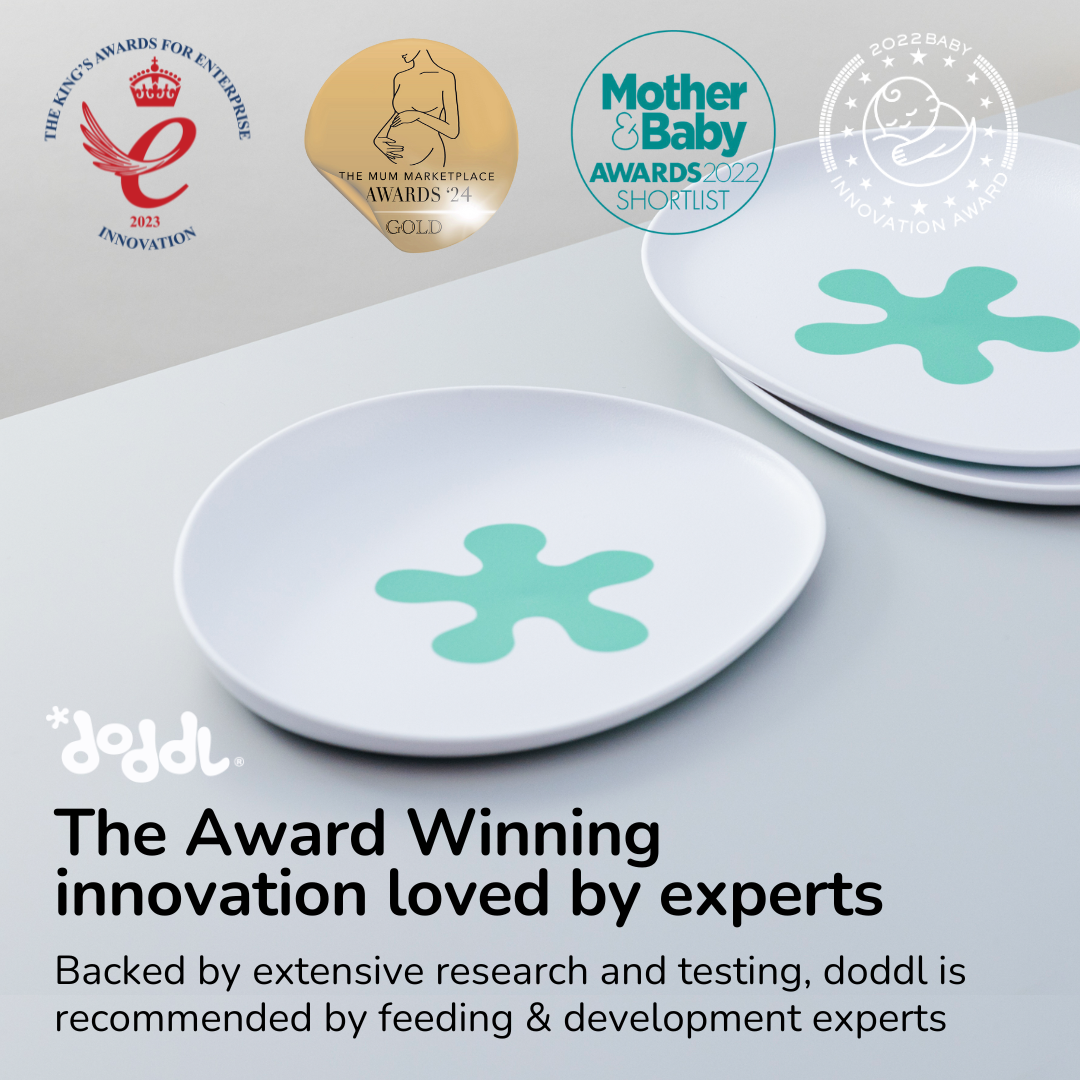 doddl non-slip toddler plate