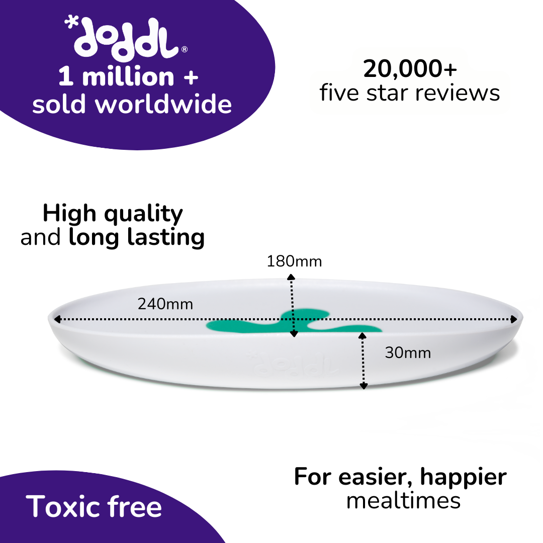 doddl non-slip toddler plate
