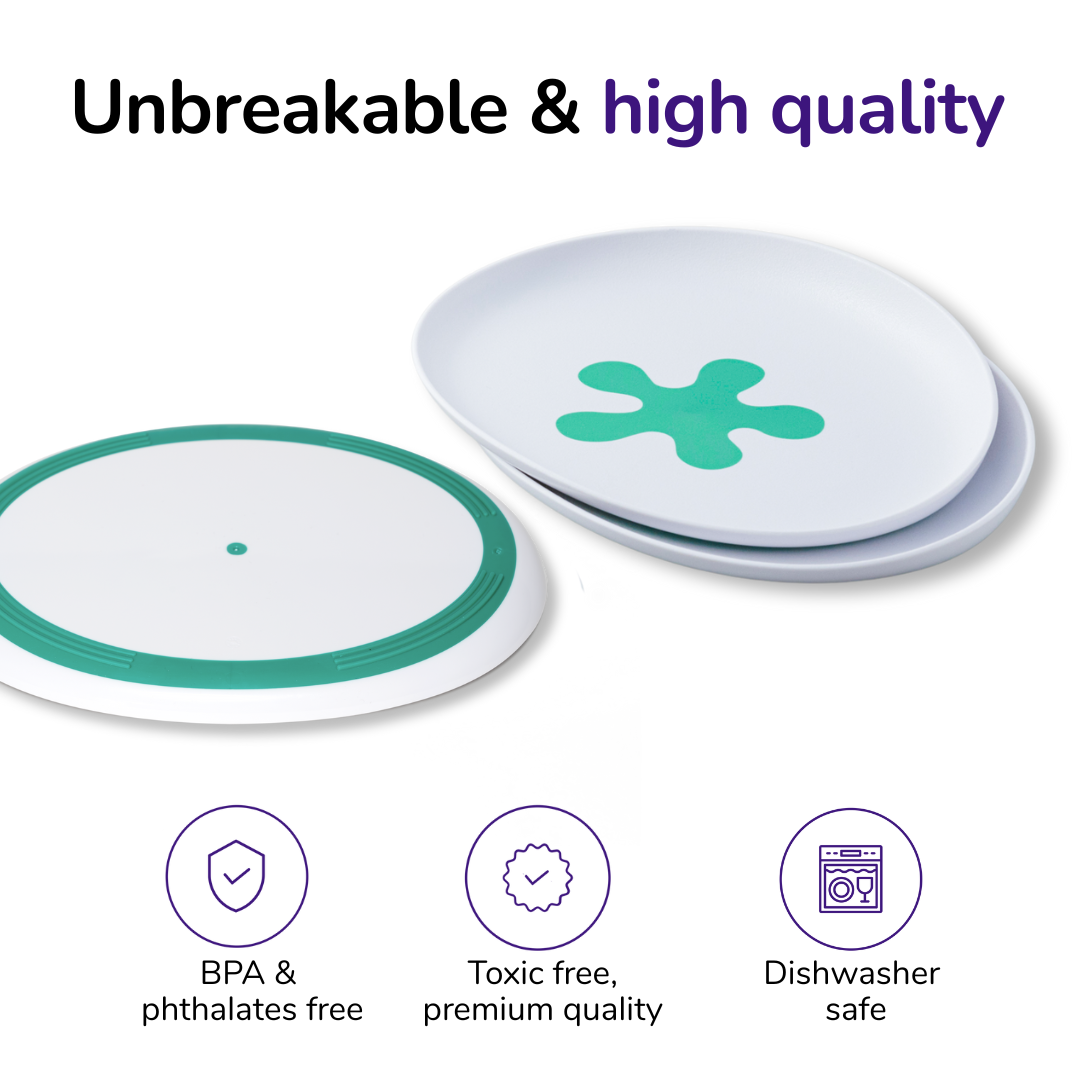 doddl plate & 2-in-1 suction bowl bundle
