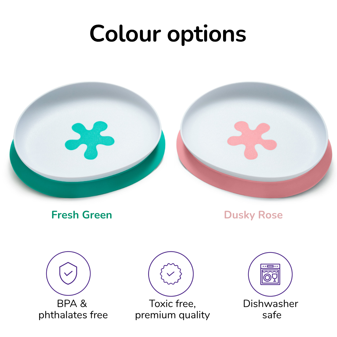 New! 2-in-1 suction plate