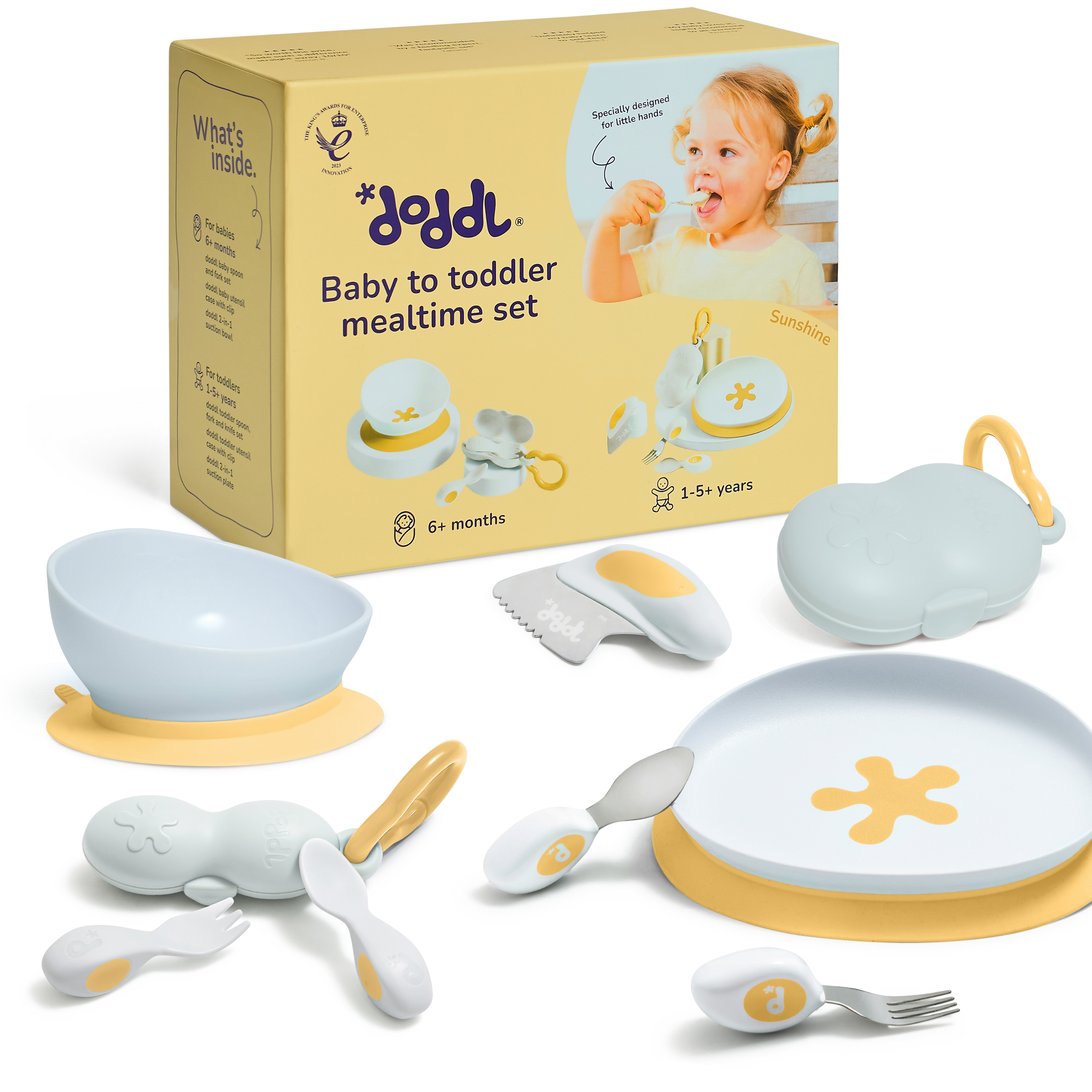 doddl baby to toddler mealtime development kit