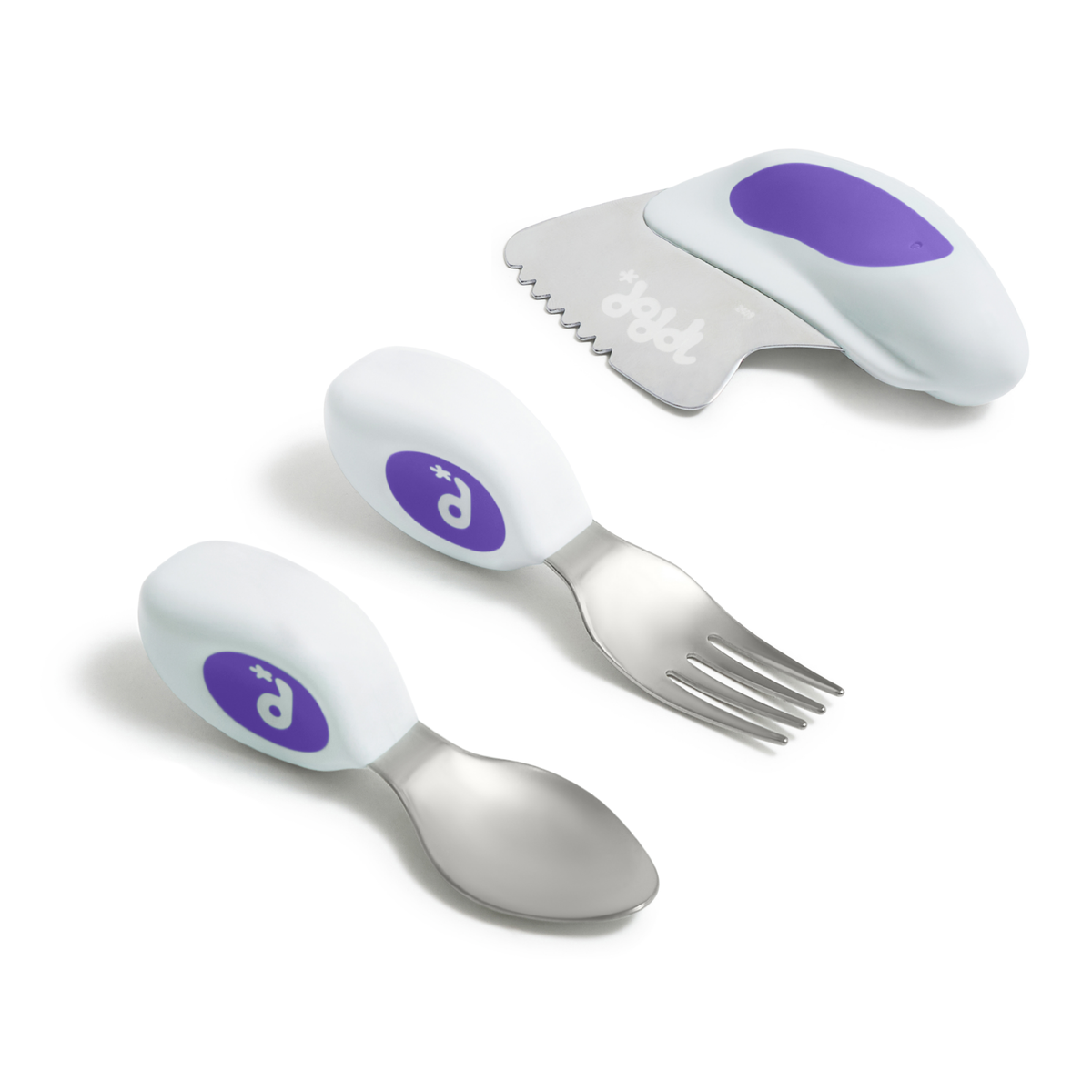 doddl getting more involved spoon, fork & knife cutlery set