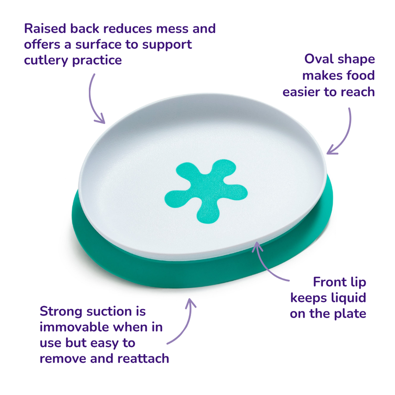 doddl 2-in-1 suction plate