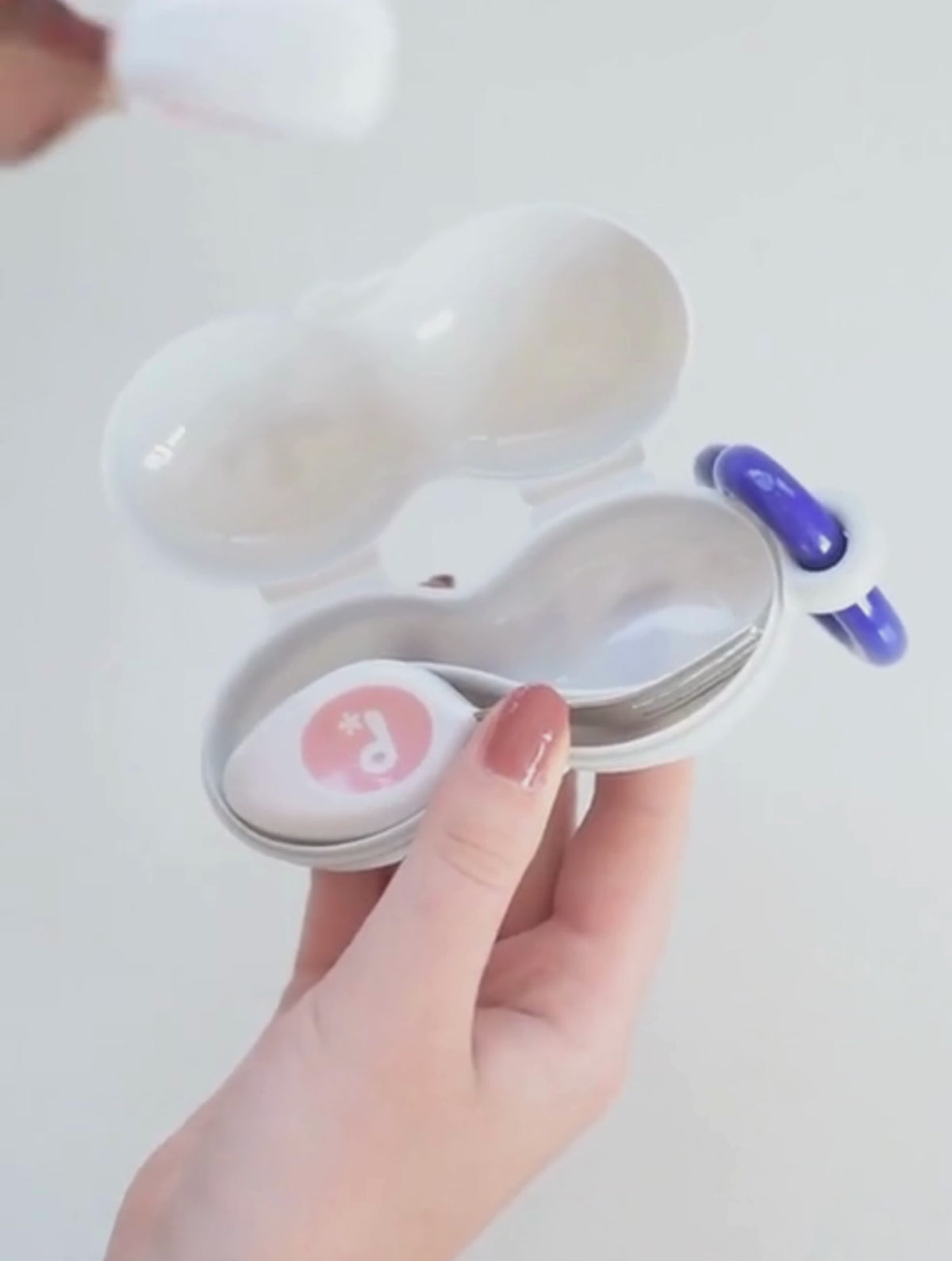 2 Piece Toddler Utensil Case