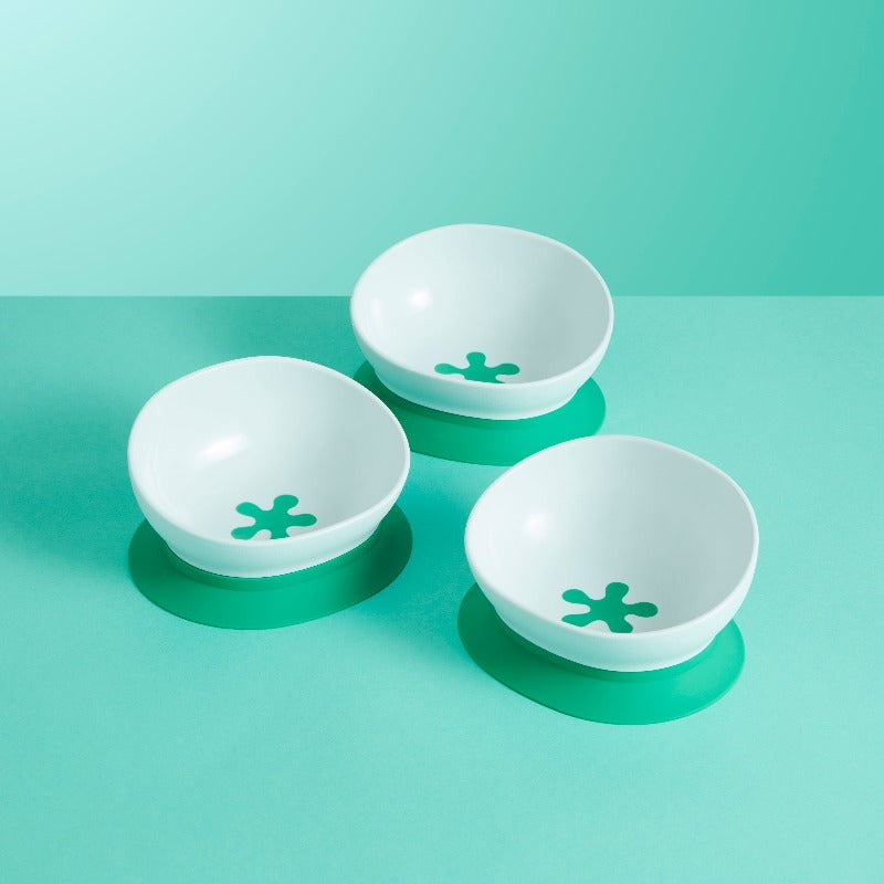 doddl 2-in-1 suction bowl 3-pack